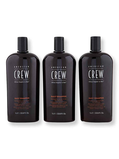 American Crew American Crew Daily Shampoo 3 Ct 33.8 oz Shampoos 