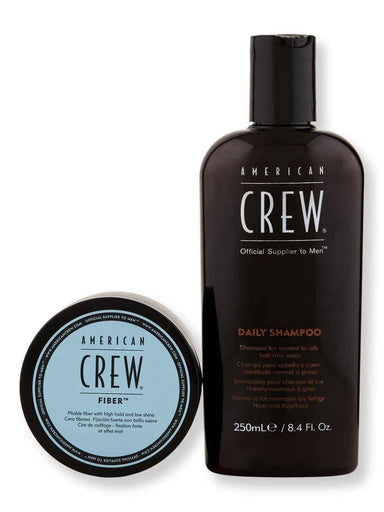 American Crew American Crew Daily Shampoo 8.4 oz & Fiber 3 oz Hair Care Value Sets 