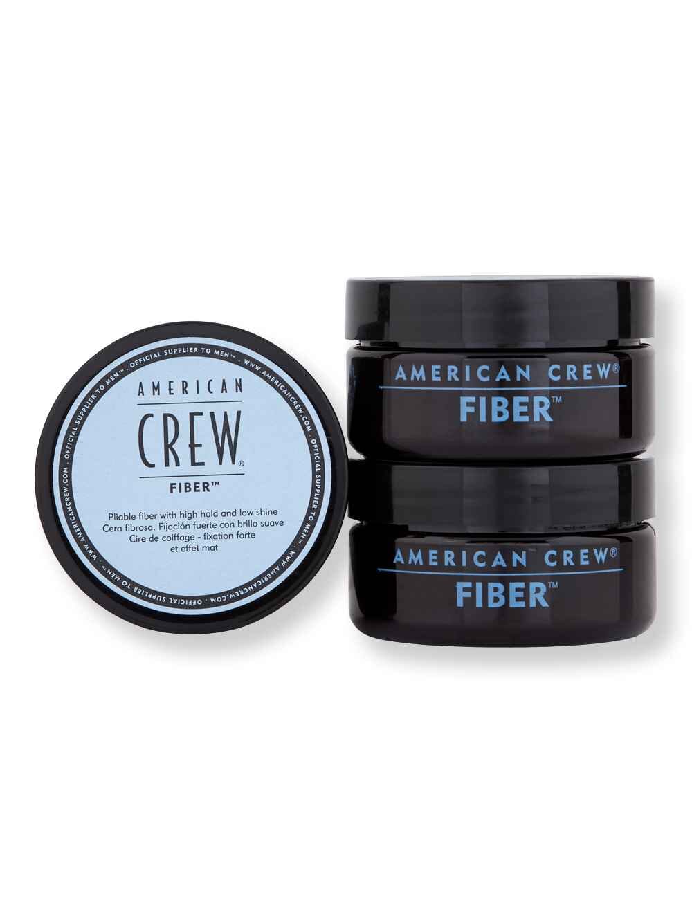 American Crew American Crew Fiber 3 Ct 1.7 oz Putties & Clays 