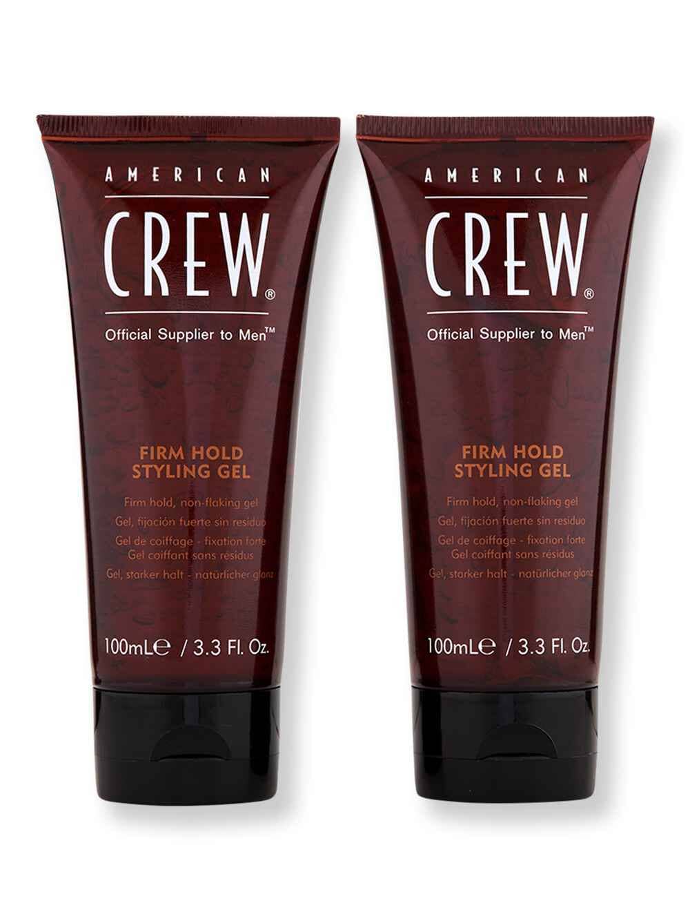 American Crew American Crew Firm Hold Styling Gel 2 Ct 3.3 oz Hair Gels 