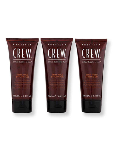 American Crew American Crew Firm Hold Styling Gel 3 Ct 3.3 oz Hair Gels 