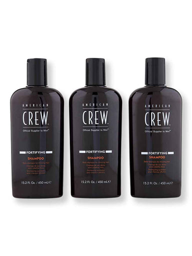 American Crew American Crew Fortifying Shampoo 3 Ct 15.2 oz Shampoos 