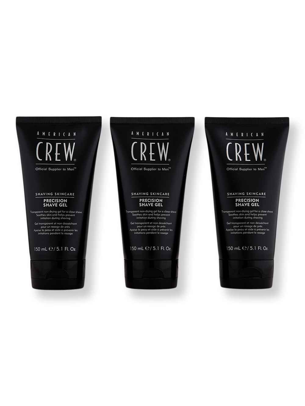 American Crew American Crew Precision Shave Gel 3 Ct 5.1 oz Shaving Creams, Lotions & Gels 