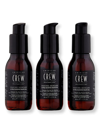 American Crew American Crew Ultra Gliding Shave Oil 3 Ct 1.7 oz Shaving Creams, Lotions & Gels 