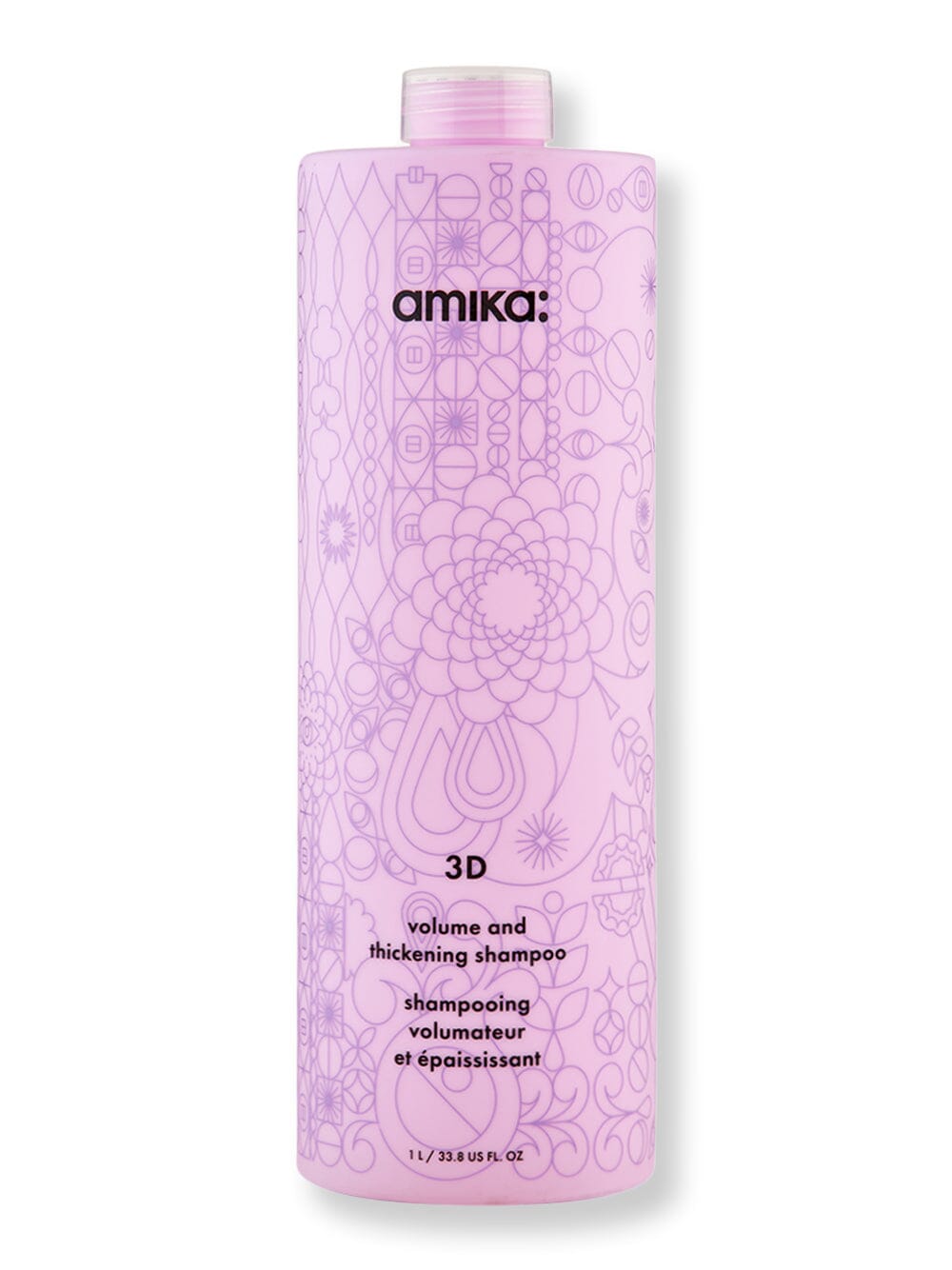 Amika Amika 3D Volume + Thickening Shampoo 33.8 oz 1000 ml Shampoos 