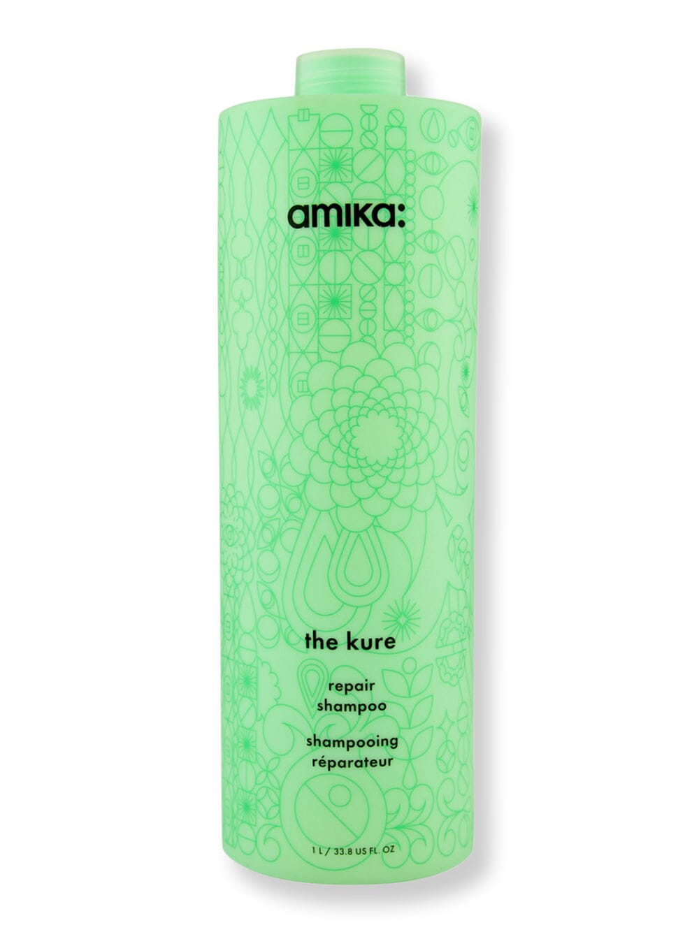 Amika Amika The Kure Bond Repair Shampoo Shampoos 33.8 oz / 1000 ml 