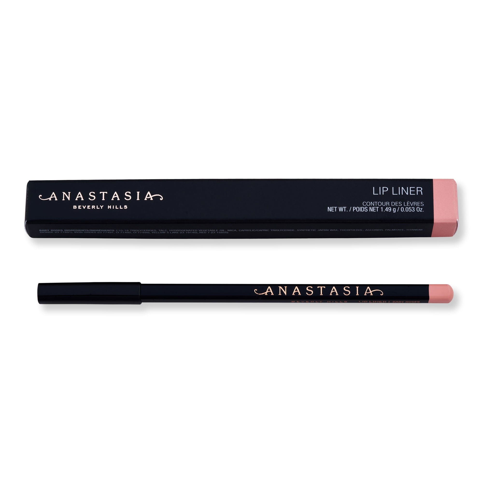 Anastasia Beverly Hills Anastasia Beverly Hills Lip Liner 0.053 oz Baby Rose Lipstick, Lip Gloss, & Lip Liners 