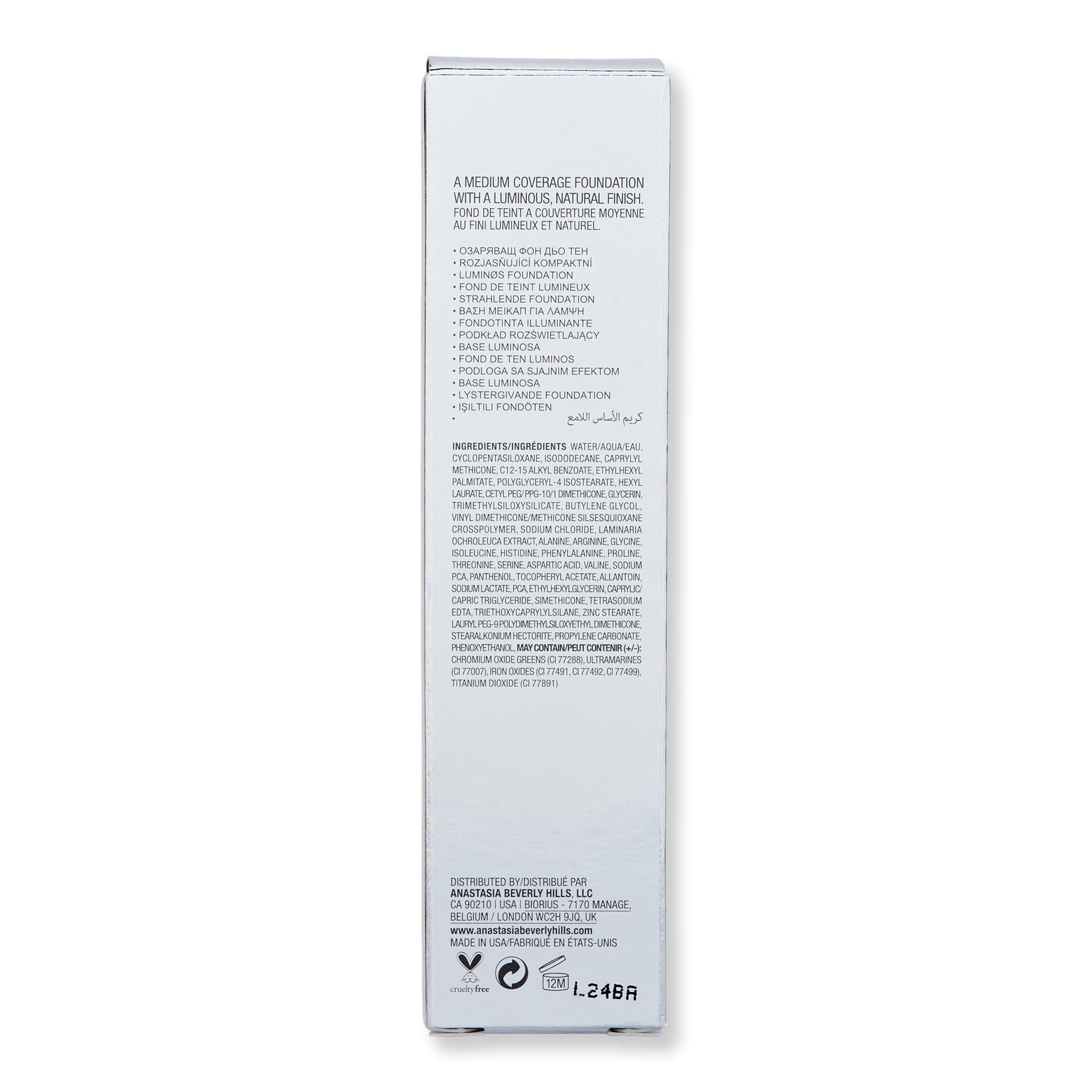 Anastasia Beverly Hills Anastasia Beverly Hills Luminous Foundation 120W Tinted Moisturizers & Foundations 