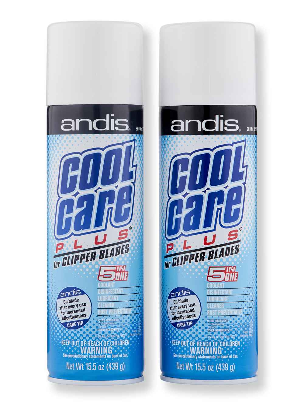 Andis Andis Cool Care Plus 2 Ct 15.5 oz Razors, Blades, & Trimmers 