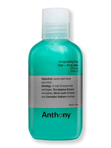 Anthony Anthony Invigorating Rush Hair + Body Wash 3.4 oz100 ml Shower Gels & Body Washes 