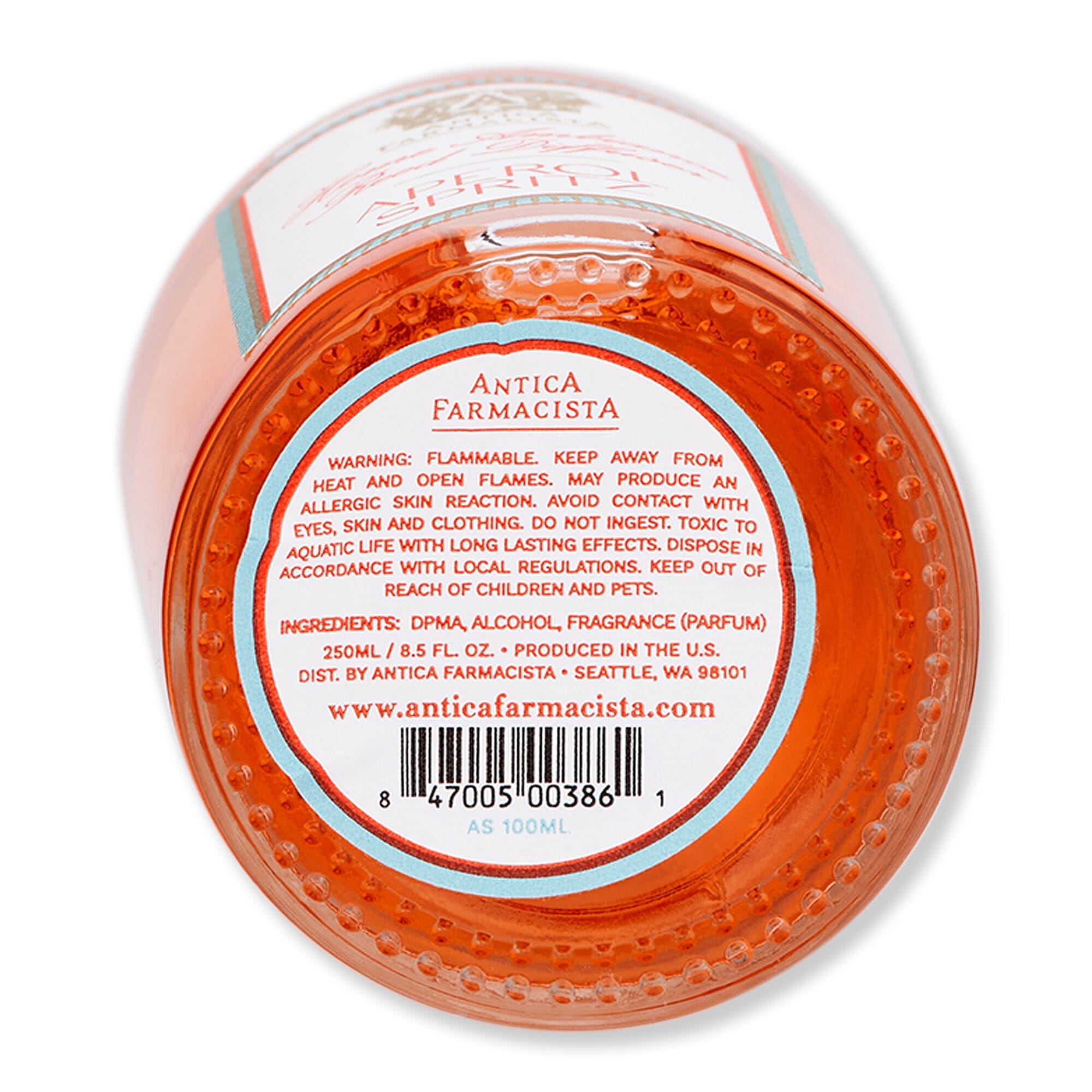 Antica Farmacista Antica Farmacista Aperol Spritz Diffuser Candles & Diffusers 