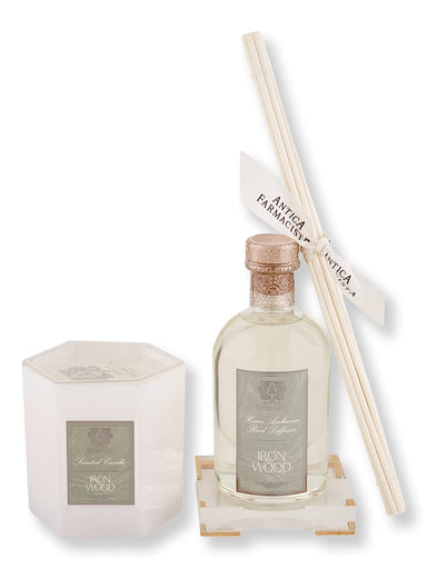 Antica Farmacista Antica Farmacista Ironwood Acrylic Home Ambiance Gift Set Candles & Diffusers 