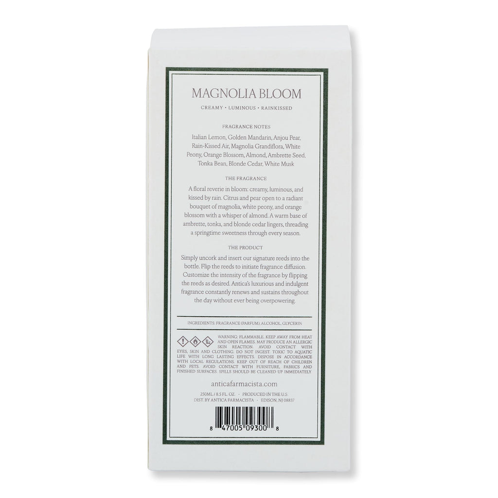 Antica Farmacista Antica Farmacista Magnolia Bloom Reed Diffuser Candles & Diffusers 