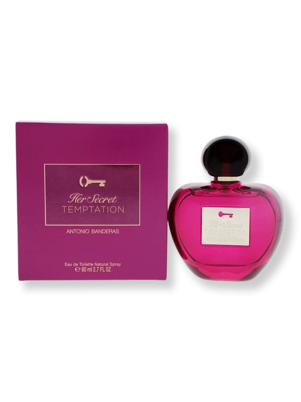 Antonio Banderas Antonio Banderas Her Secret Temptation EDT Spray Perfume 2.7 oz / 80 ml 