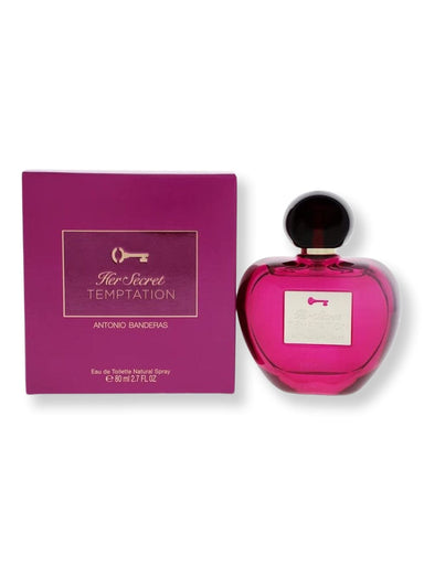 Antonio Banderas Antonio Banderas Her Secret Temptation EDT Spray Perfume 2.7 oz / 80 ml 