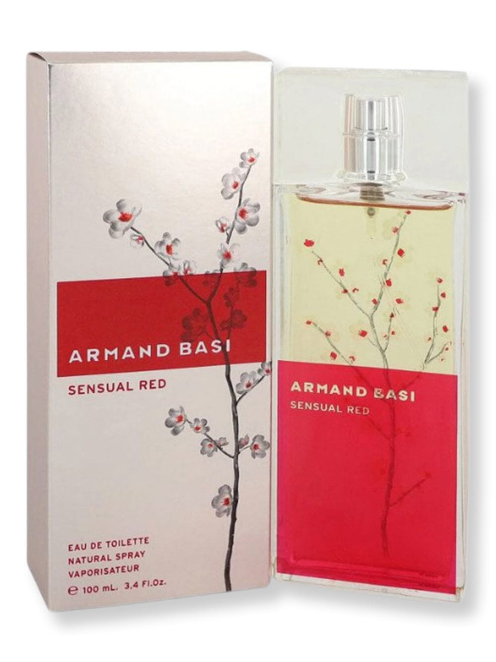 Armand Basi Armand Basi Sensual Red EDT Spray Perfume 3.4 oz / 100 ml 