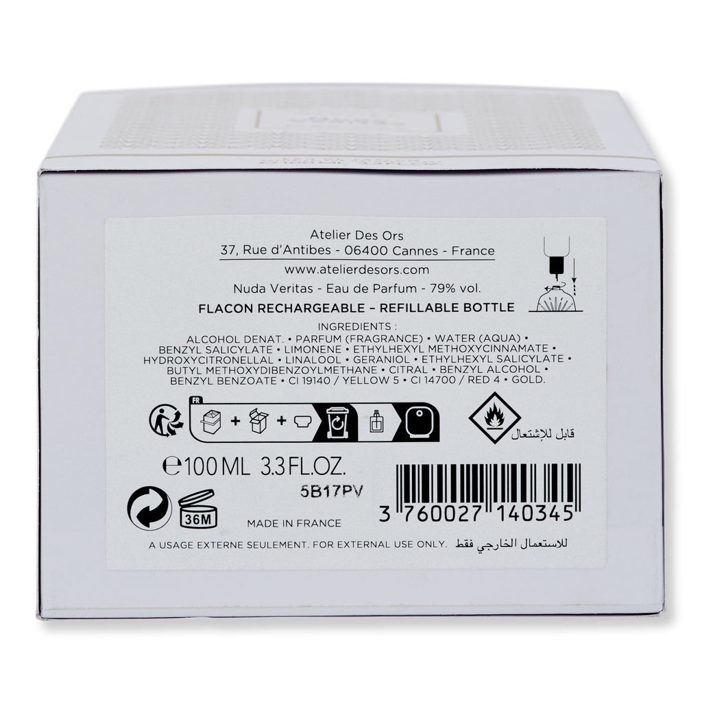 Atelier Des Ors Atelier Des Ors Nuda Veritas Eau de Parfum Perfume 