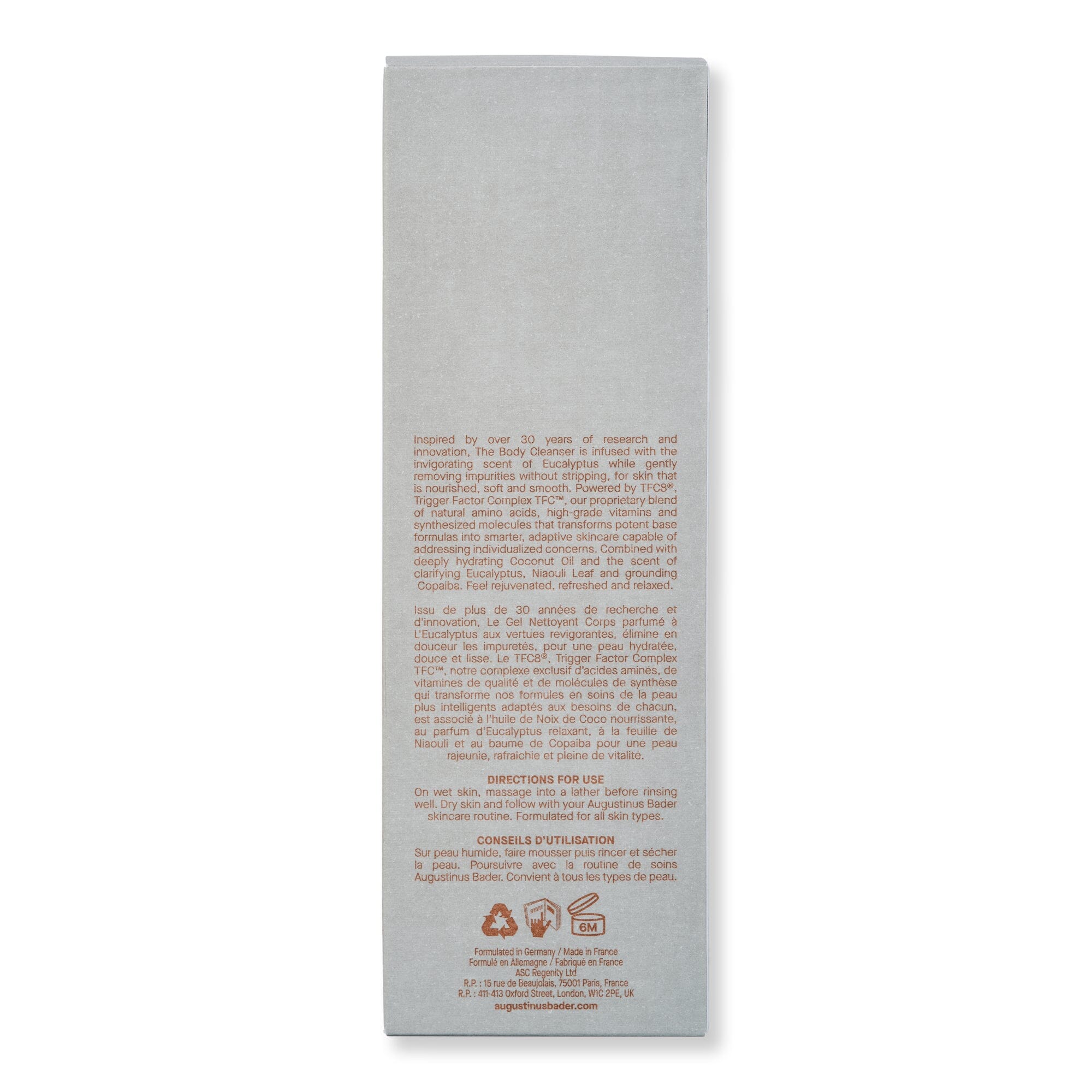 Augustinus Bader Augustinus Bader The Body Cleanser Shower Gels & Body Washes 