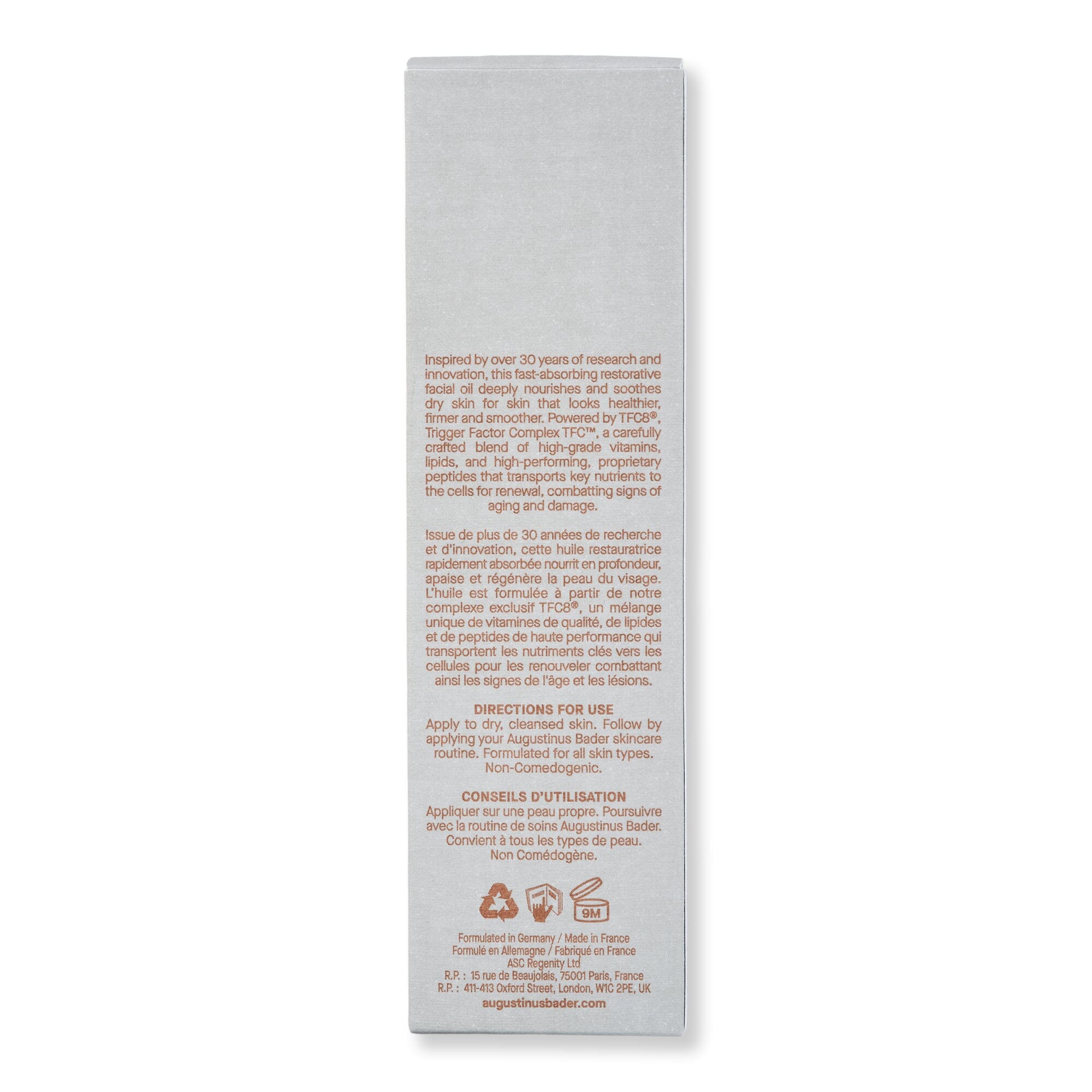 Augustinus Bader Augustinus Bader The Face Oil Face Moisturizers 
