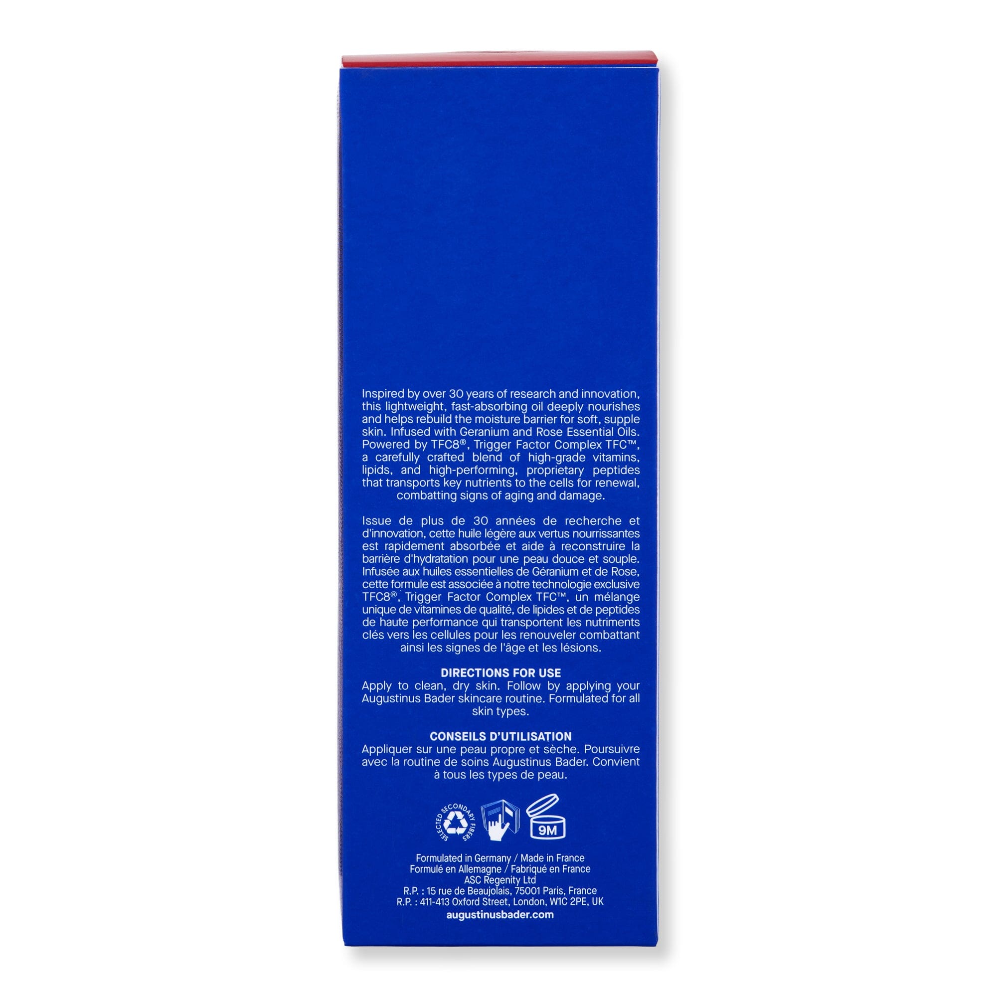 Augustinus Bader Augustinus Bader The Geranium Rose Body Oil Body Lotions & Oils 