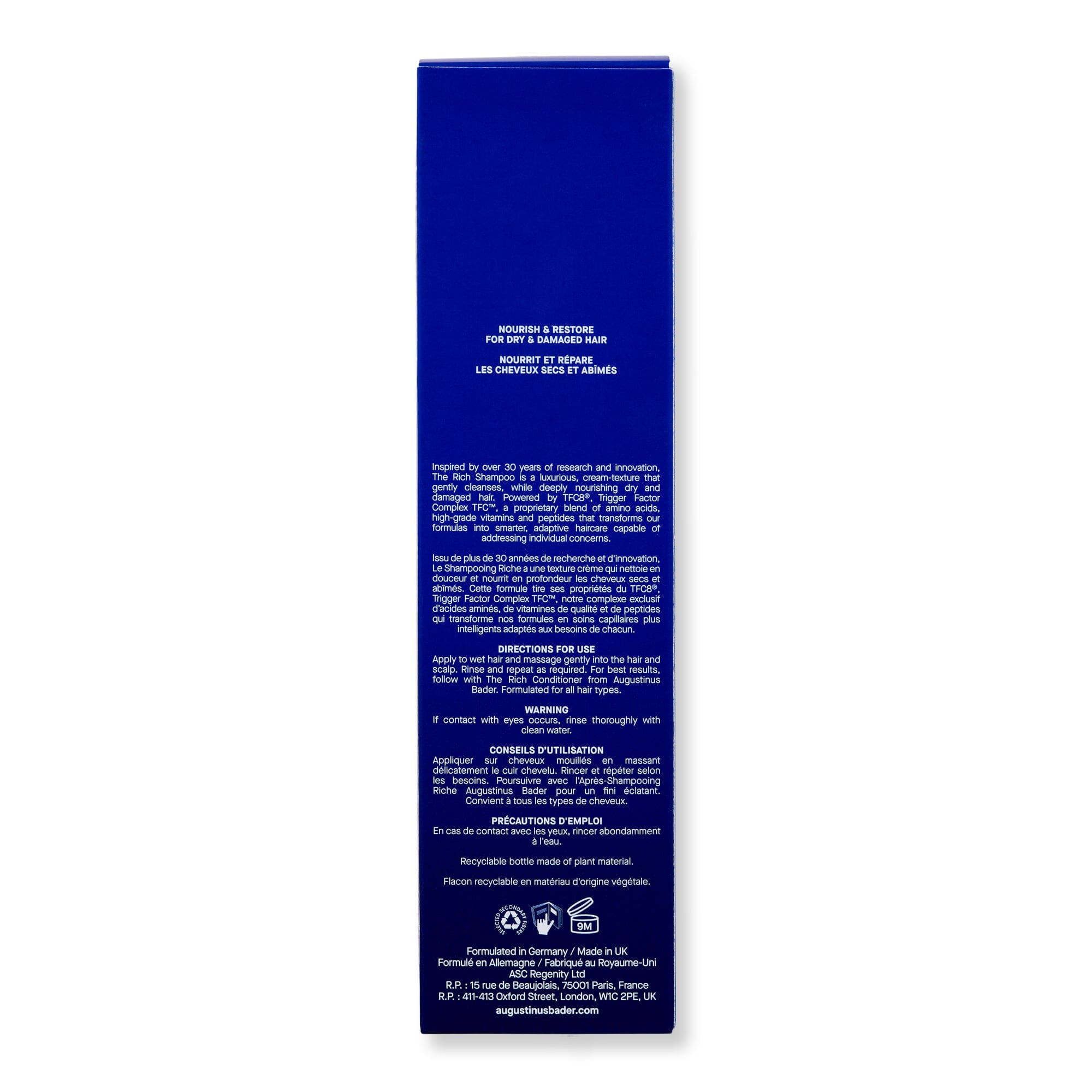 Augustinus Bader Augustinus Bader The Rich Shampoo Shampoos 
