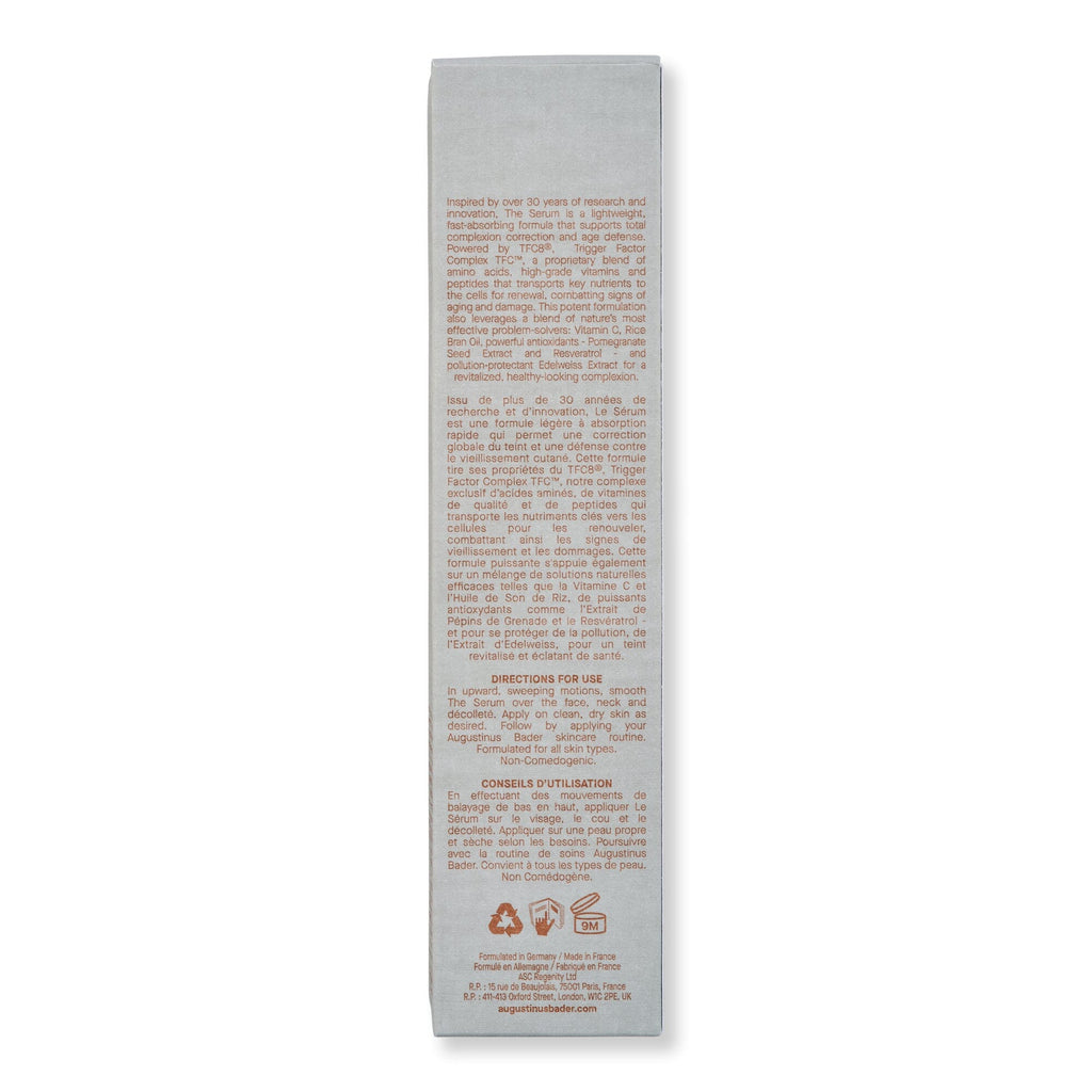 Augustinus Bader Augustinus Bader The Serum Serums 