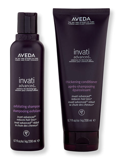 Aveda Aveda Invati Advanced Exfoliating Shampoo & Thickening Conditioner 200 ml Hair Care Value Sets 