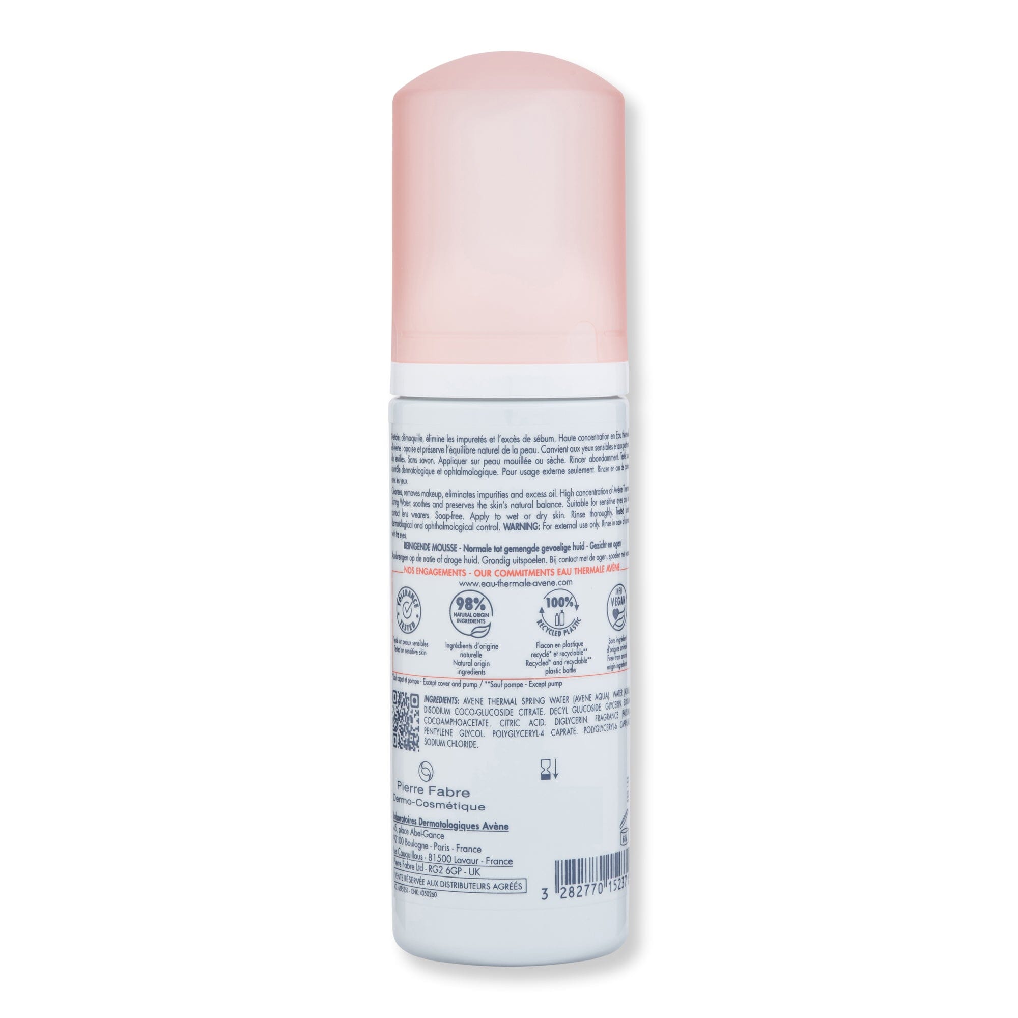 Avene Avene Cleansing Foam 5.07 fl oz 150 ml Face Cleansers 