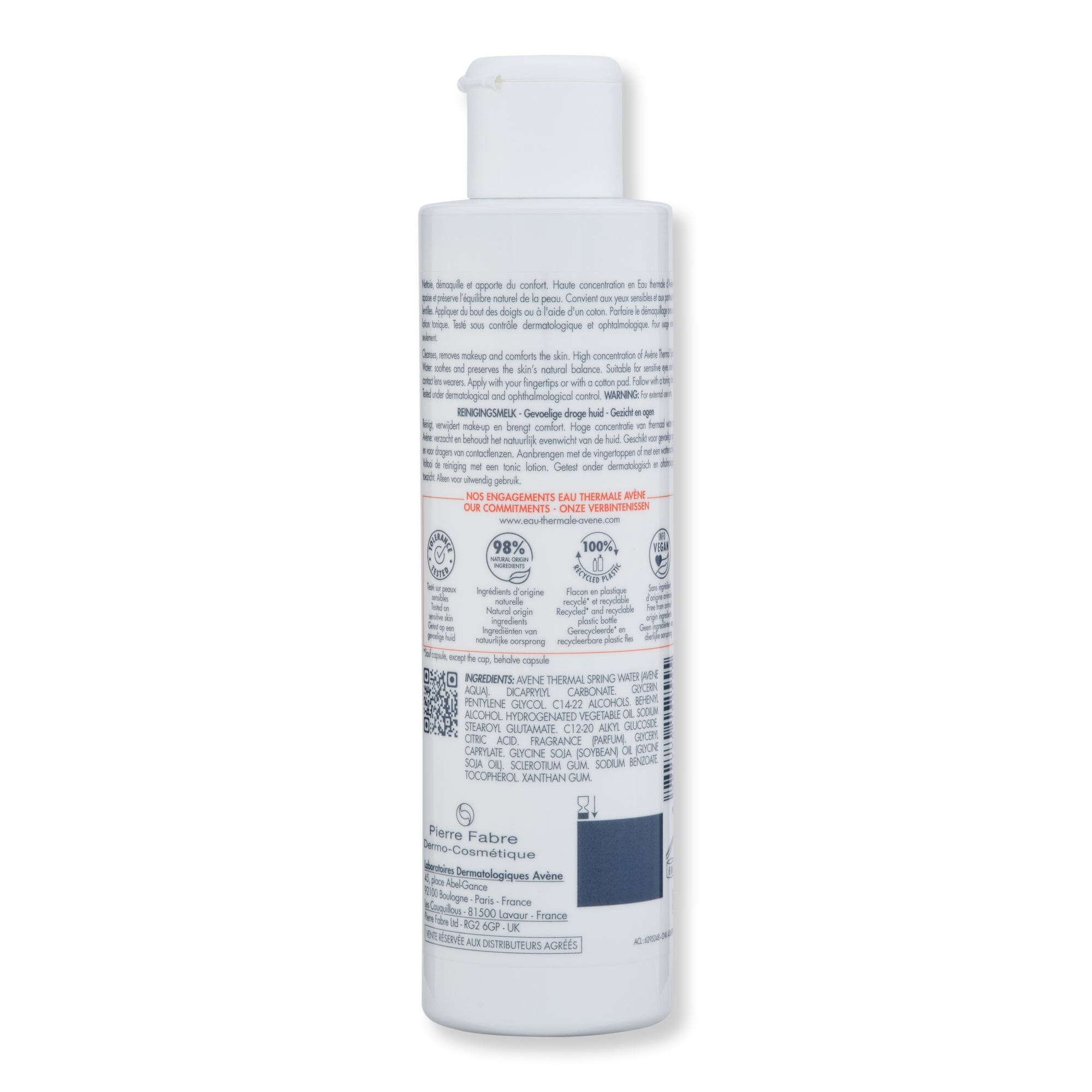 Avene Avene Milk Cleanser Face Cleansers 