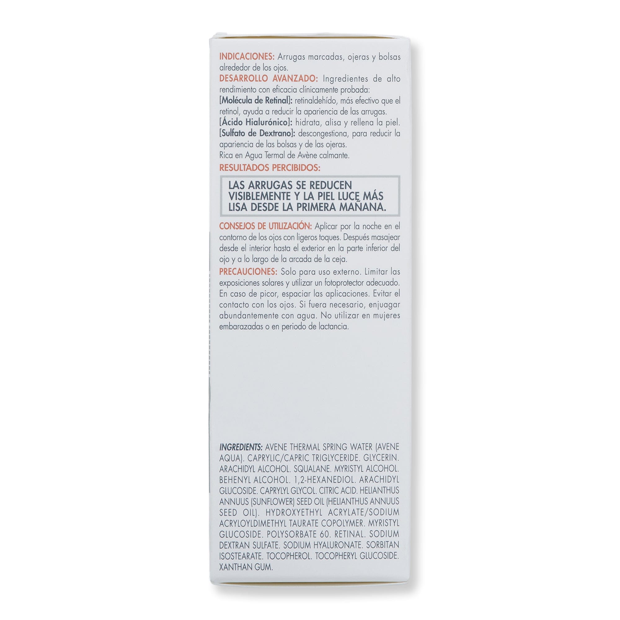 Avene Avene Retrinal Eyes Advanced 3-In-1 Eye Cream 0.5 fl oz 15 ml Eye Creams 