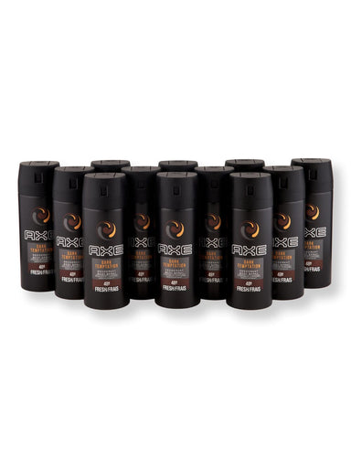 AXE AXE Body Spray Dark Temptation 12 Ct 5.1 oz Antiperspirants & Deodorants 