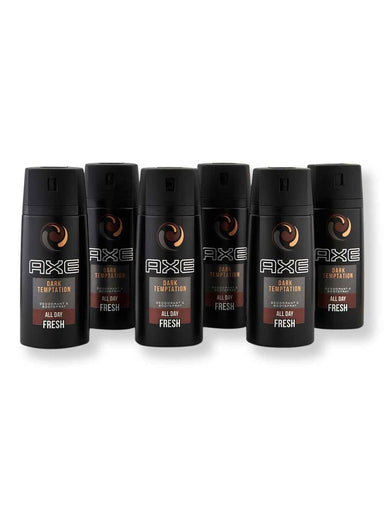 AXE AXE Body Spray Dark Temptation 6 ct 5.1 oz Antiperspirants & Deodorants 