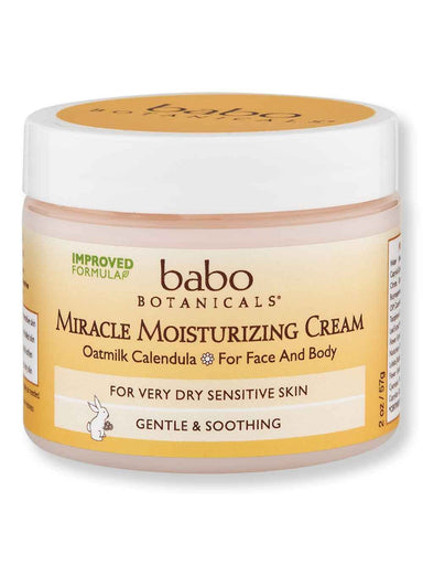 Babo Botanicals Babo Botanicals Miracle Moisturizing Face Cream 2 oz Baby Skin Care 