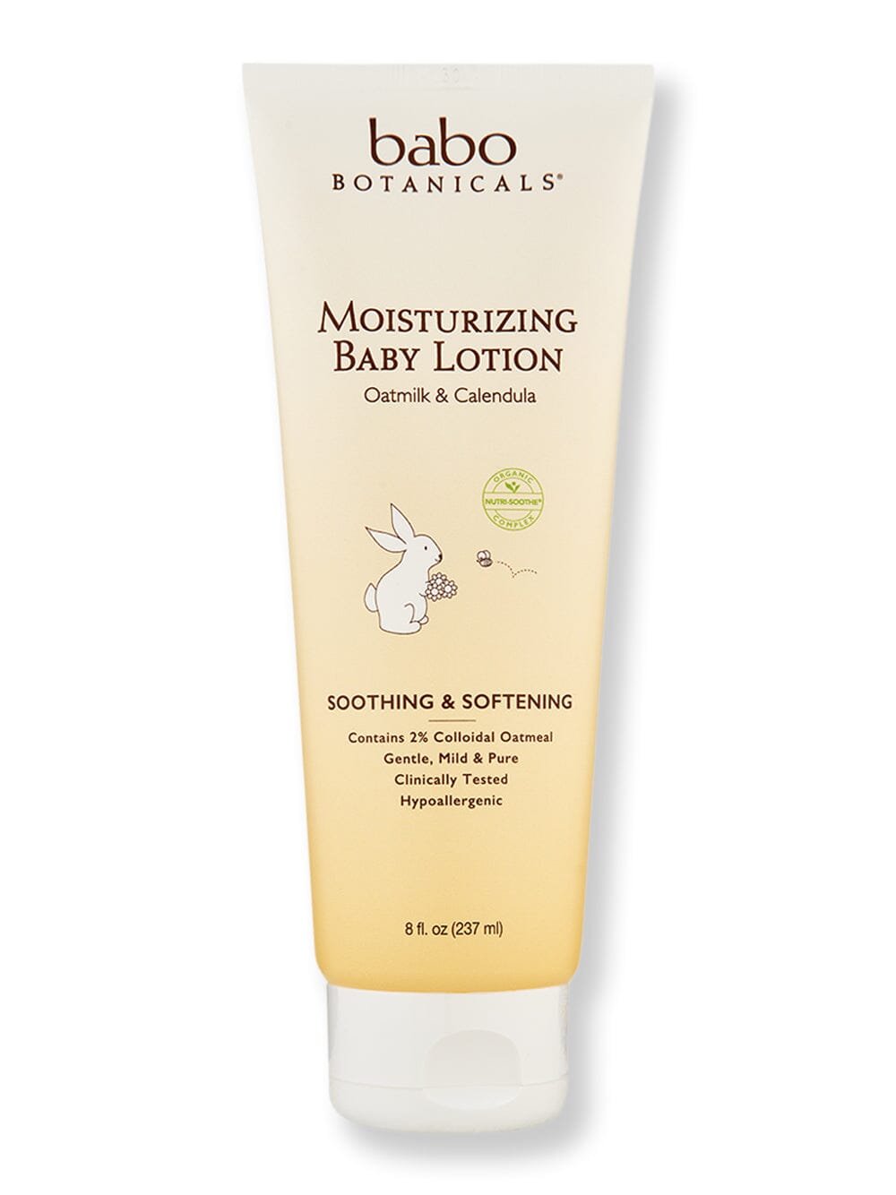 Babo Botanicals Babo Botanicals Moisturizing Oat And Calendula Plant-Based Body Lotion Baby Skin Care 8 oz 