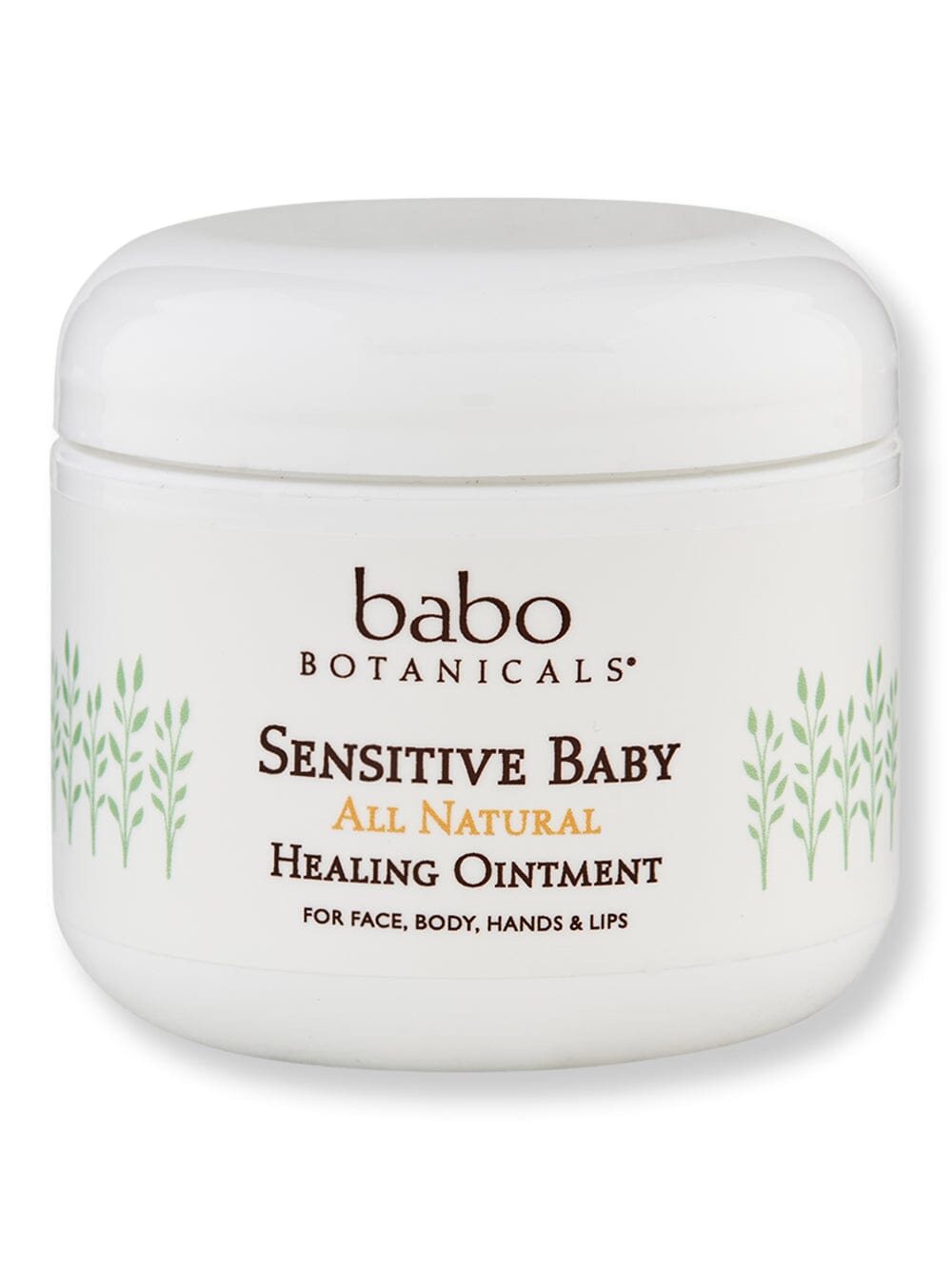 Babo Botanicals Babo Botanicals Sensitive Baby All Natural Healing Ointment Fragrance Free 4 oz Baby Skin Care 