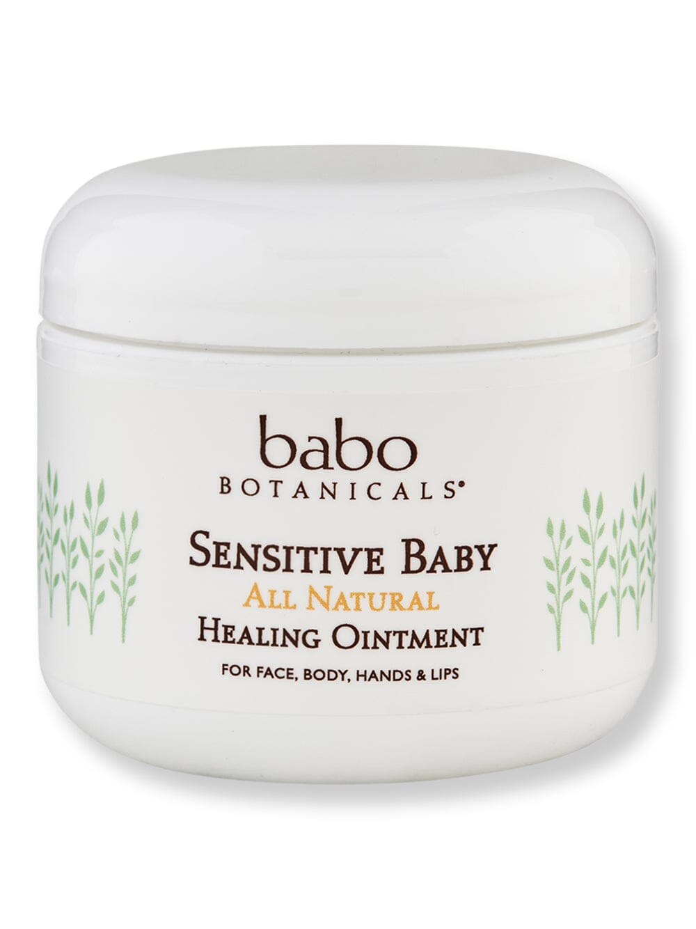 Babo Botanicals Babo Botanicals Sensitive Baby All Natural Healing Ointment Fragrance Free Baby Skin Care 4 oz 