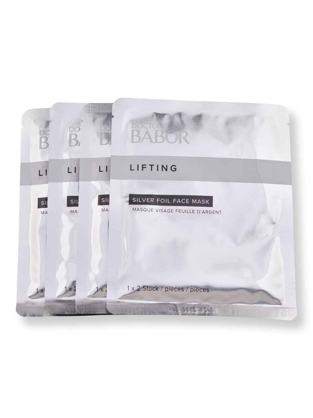 Babor Babor Lifting Rx Silver Foil Face Mask 4 Ct Face Masks 