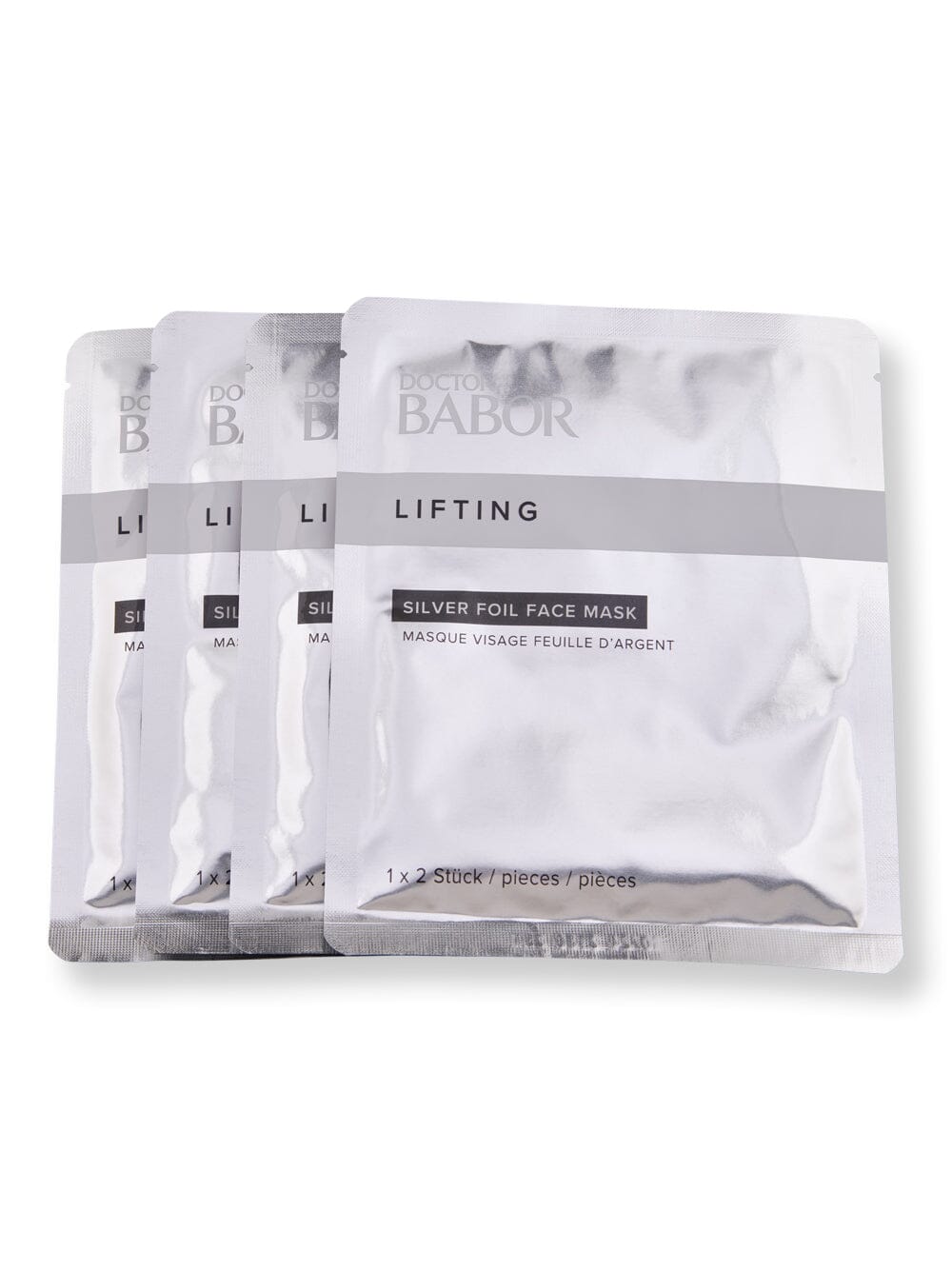 Babor Babor Lifting Rx Silver Foil Face Mask Face Masks 4 Ct 