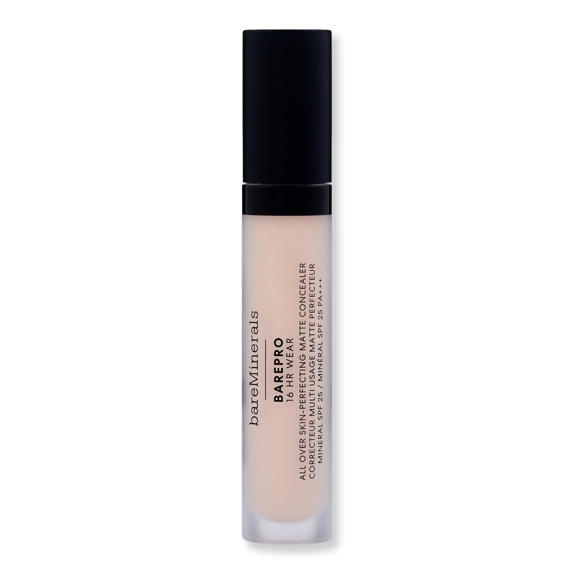 Bareminerals Bareminerals BarePro 16HR All Over Skin-Perfecting Matte Concealer Mineral SPF 25 Face Concealers 0.25 fl oz Fair 150 Cool 
