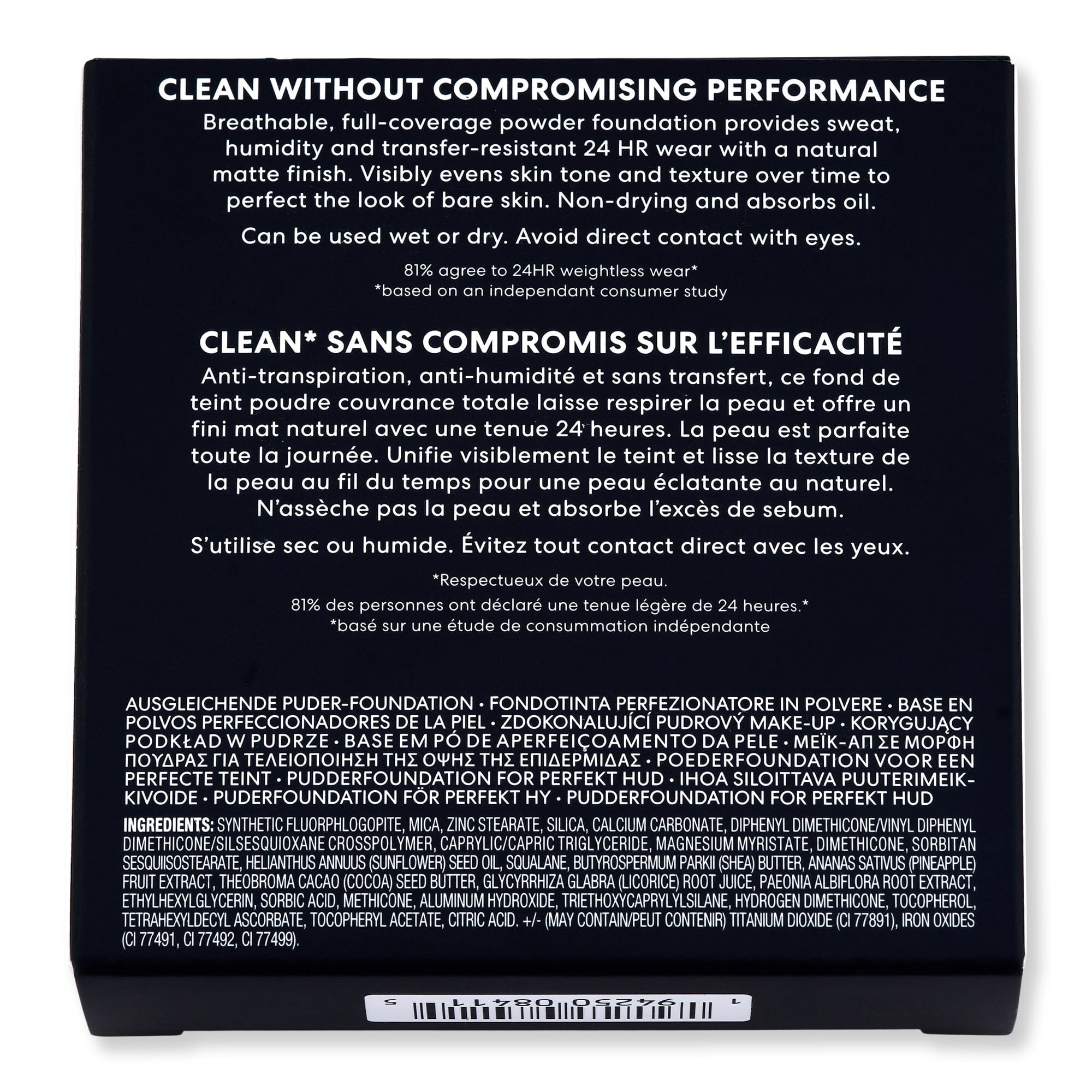 Bareminerals Bareminerals BarePro 24HR Skin-Perfecting Powder Foundation 0.28 oz 8 g Fair 10 Cool Tinted Moisturizers & Foundations 