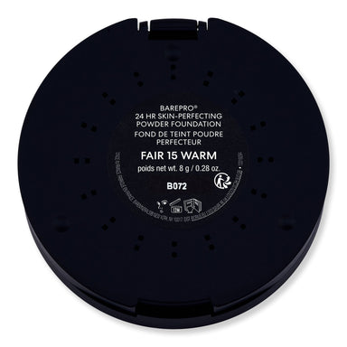 Bareminerals Bareminerals BarePro 24HR Skin-Perfecting Powder Foundation 0.28 oz 8 g Fair 15 Warm Tinted Moisturizers & Foundations 