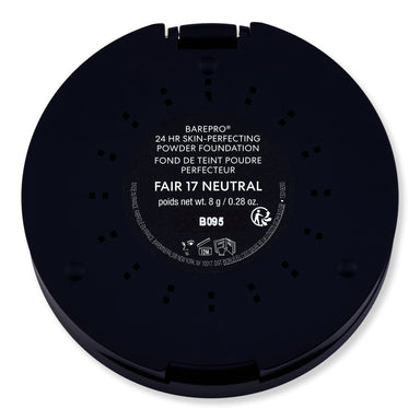 Bareminerals Bareminerals BarePro 24HR Skin-Perfecting Powder Foundation 0.28 oz 8 g Fair 17 Neutral Tinted Moisturizers & Foundations 