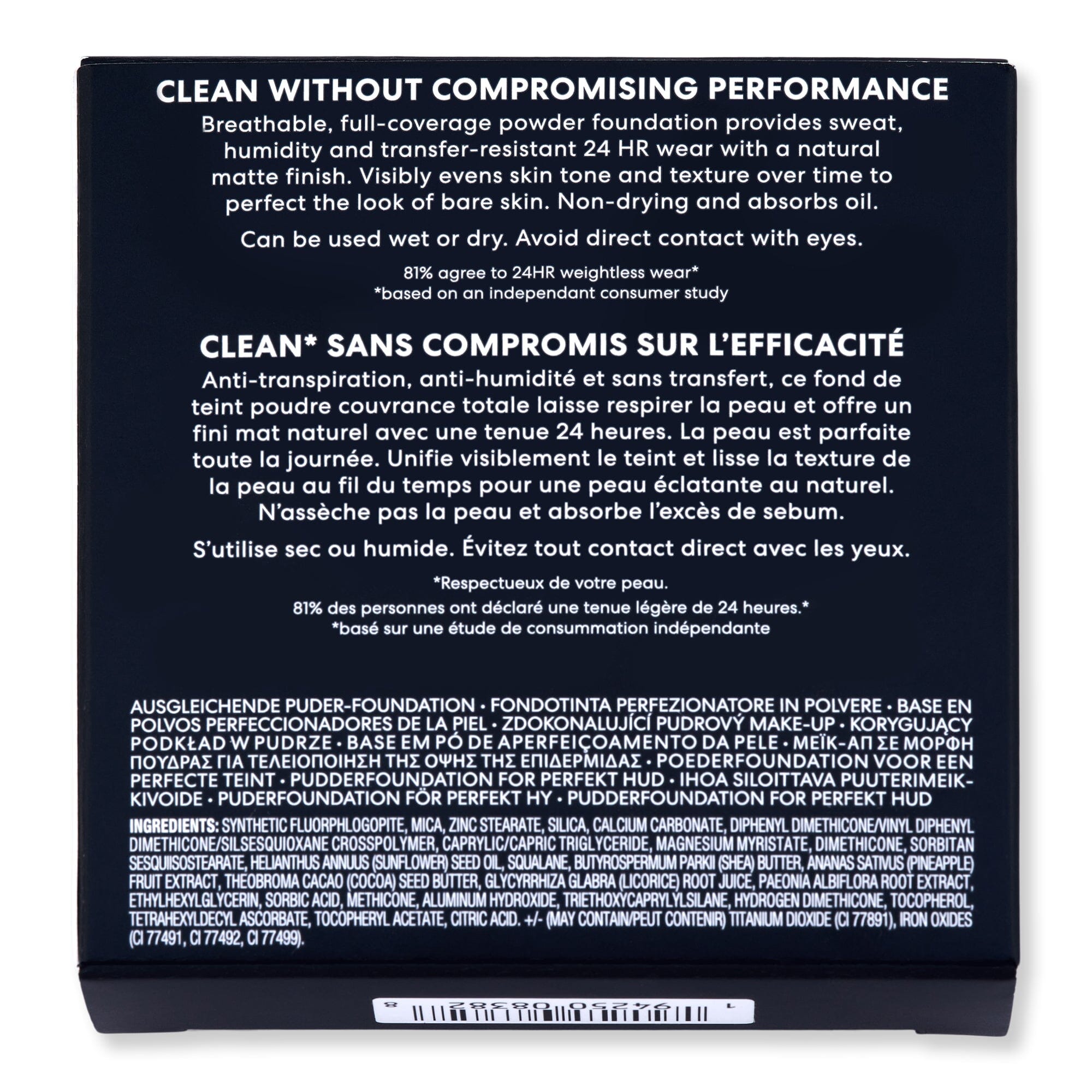 Bareminerals Bareminerals BarePro 24HR Skin-Perfecting Powder Foundation 0.28 oz 8 g Fair 17 Neutral Tinted Moisturizers & Foundations 