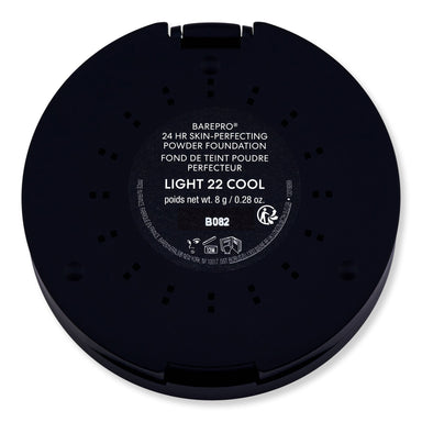 Bareminerals Bareminerals BarePro 24HR Skin-Perfecting Powder Foundation 0.28 oz 8 g Light 22 Cool Tinted Moisturizers & Foundations 