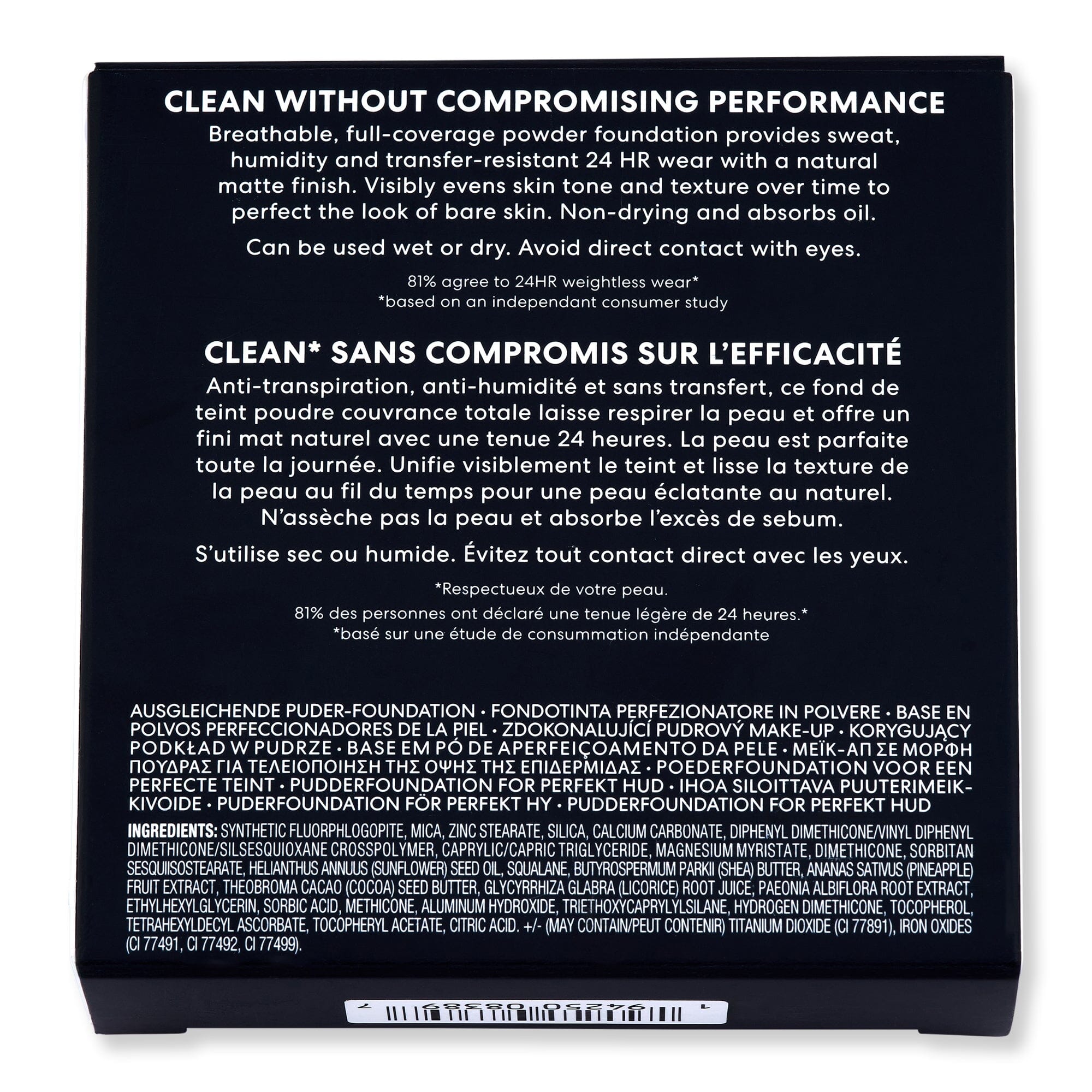 Bareminerals Bareminerals BarePro 24HR Skin-Perfecting Powder Foundation 0.28 oz 8 g Light 25 Neutral Tinted Moisturizers & Foundations 