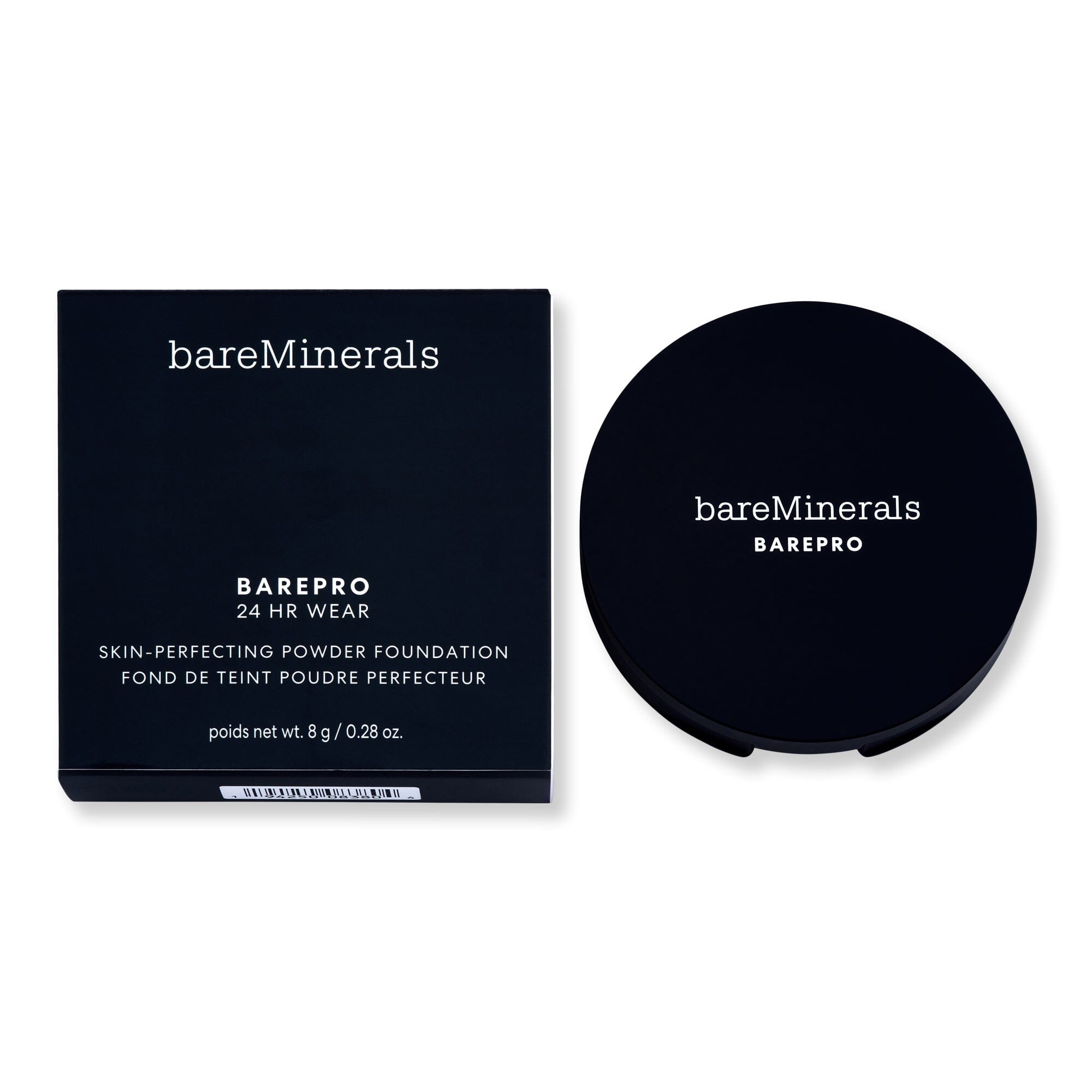 Bareminerals Bareminerals BarePro 24HR Skin-Perfecting Powder Foundation 0.28 oz 8 g Light 25 Warm Tinted Moisturizers & Foundations 