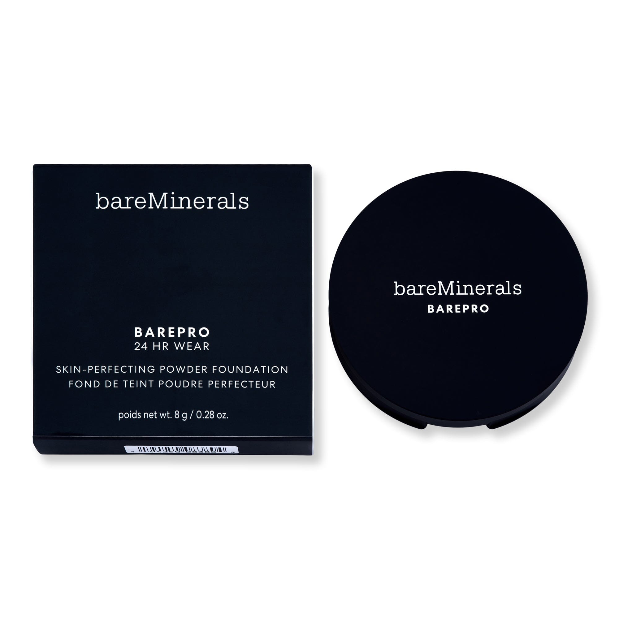 Bareminerals Bareminerals BarePro 24HR Skin-Perfecting Powder Foundation 0.28 oz 8 g Light 27 Neutral Tinted Moisturizers & Foundations 