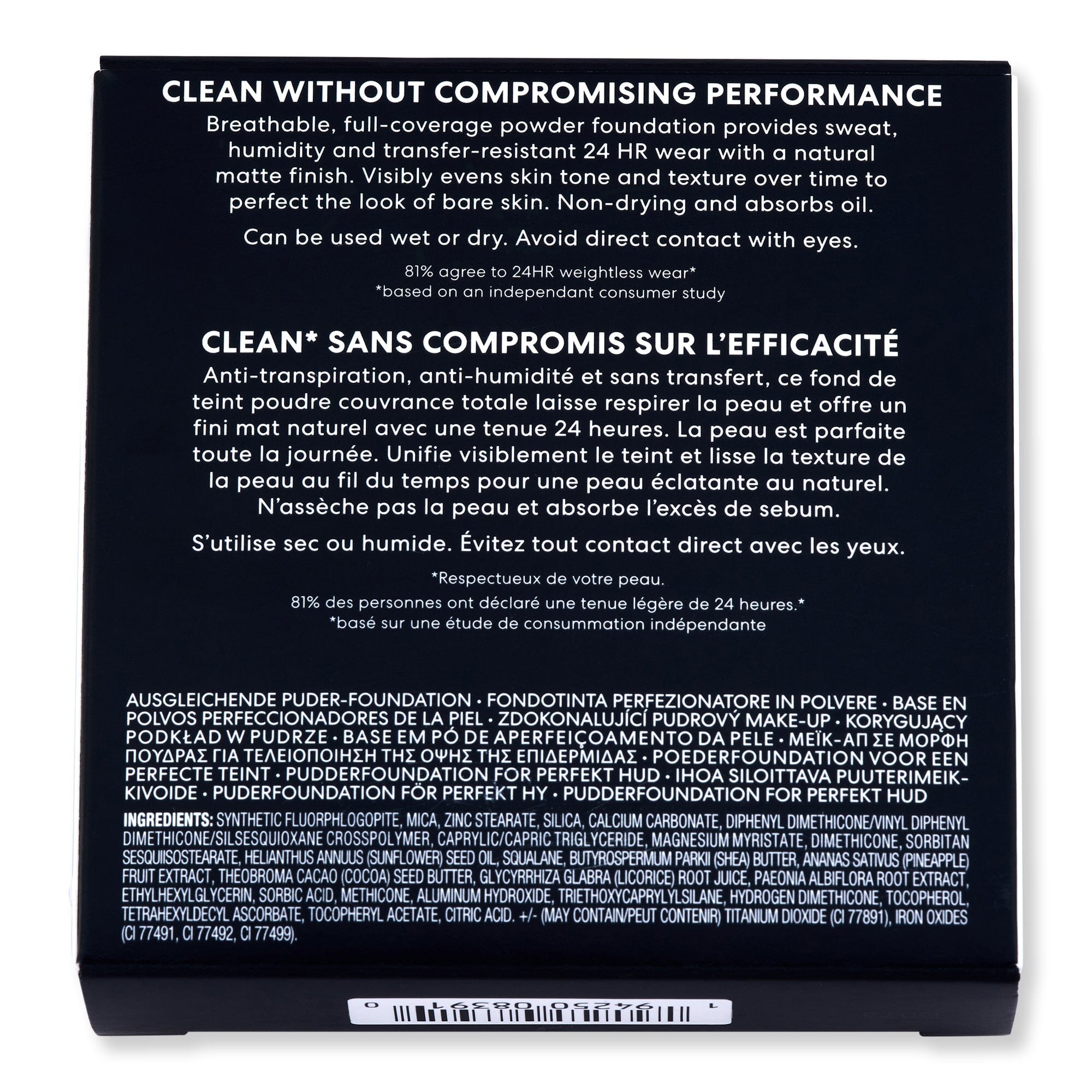 Bareminerals Bareminerals BarePro 24HR Skin-Perfecting Powder Foundation 0.28 oz 8 g Light 27 Neutral Tinted Moisturizers & Foundations 