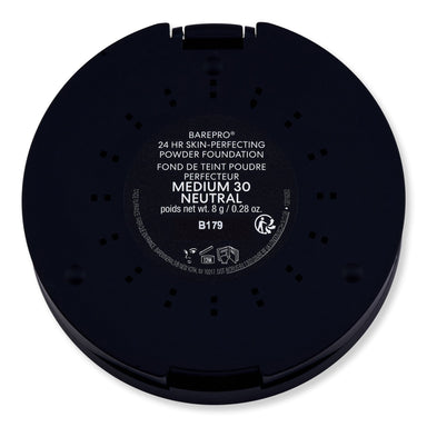Bareminerals Bareminerals BarePro 24HR Skin-Perfecting Powder Foundation 0.28 oz 8 g Medium 30 Neutral Tinted Moisturizers & Foundations 