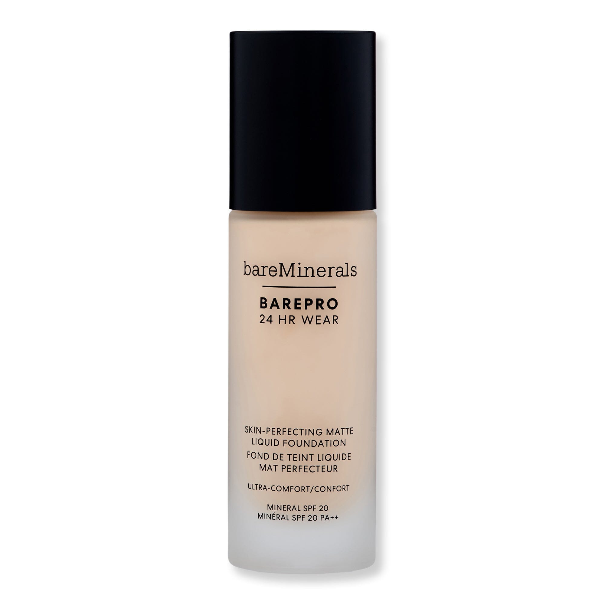 Bareminerals Bareminerals BarePro 24HR Wear Skin-Perfecting Matte Liquid Foundation Mineral SPF 20 Tinted Moisturizers & Foundations 1 oz Fair 10 Warm 